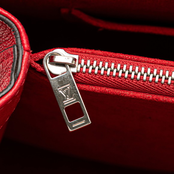 Louis Vuitton Monogram Very 2WAY Handbag Red - Picture 9 of 12
